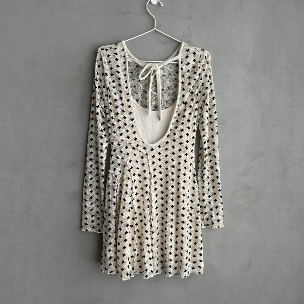 FREE PEOPLE Sheer Delight Mini Dress - Picture 5 of 16